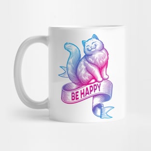 Happy Cat | Cat Lover Gift Mug